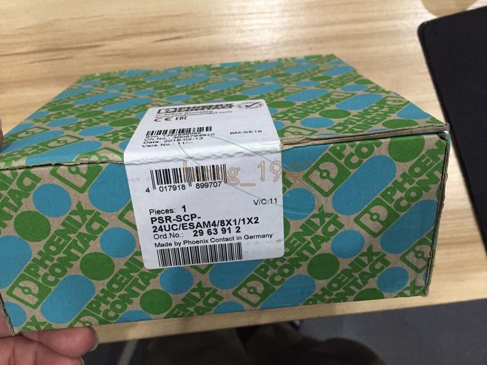 1PCS NEW Phoenix Contact Safety Relay PSR-SCP-24UC/ESAM4/8X1/1X2 2963912