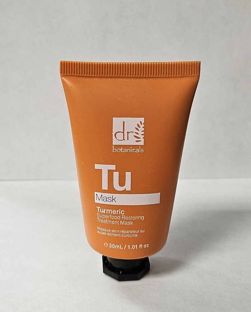 Dr Botanicals Turmeric Facial Treatment Mask 30ml Brightening & Soothing