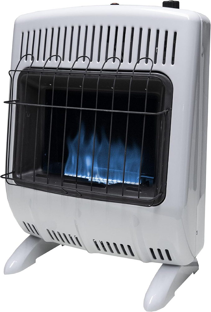 20,000 BTU Vent Free Blue Flame Natural Gas Heater & Supplemental In Cold Rooms