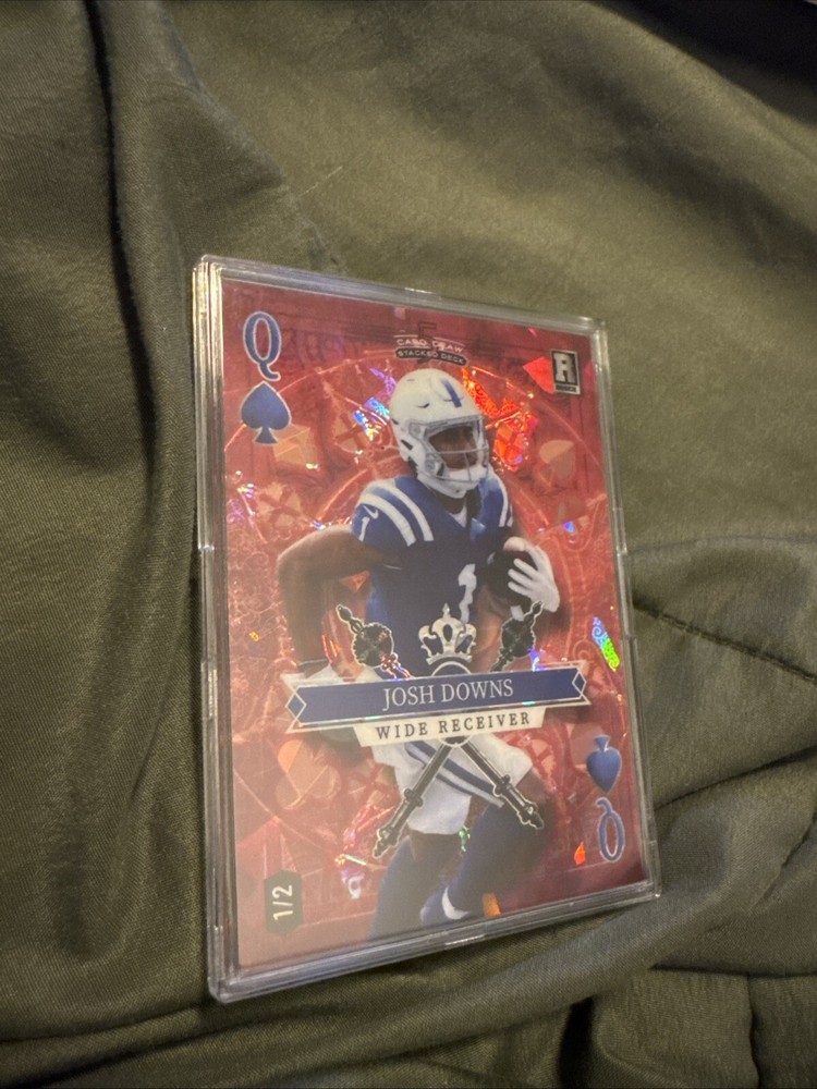 Josh Downs 2023 Wild Card 1/2