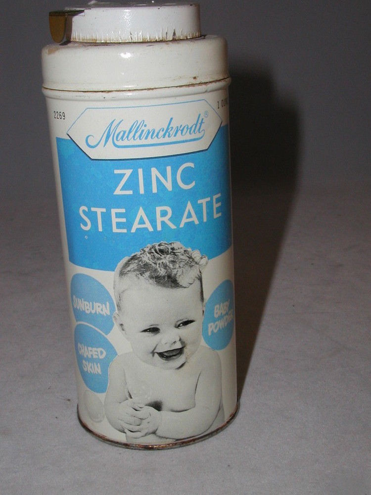 Baby Zinc Talc Powder in Tin by Mallinckrodt S-1583