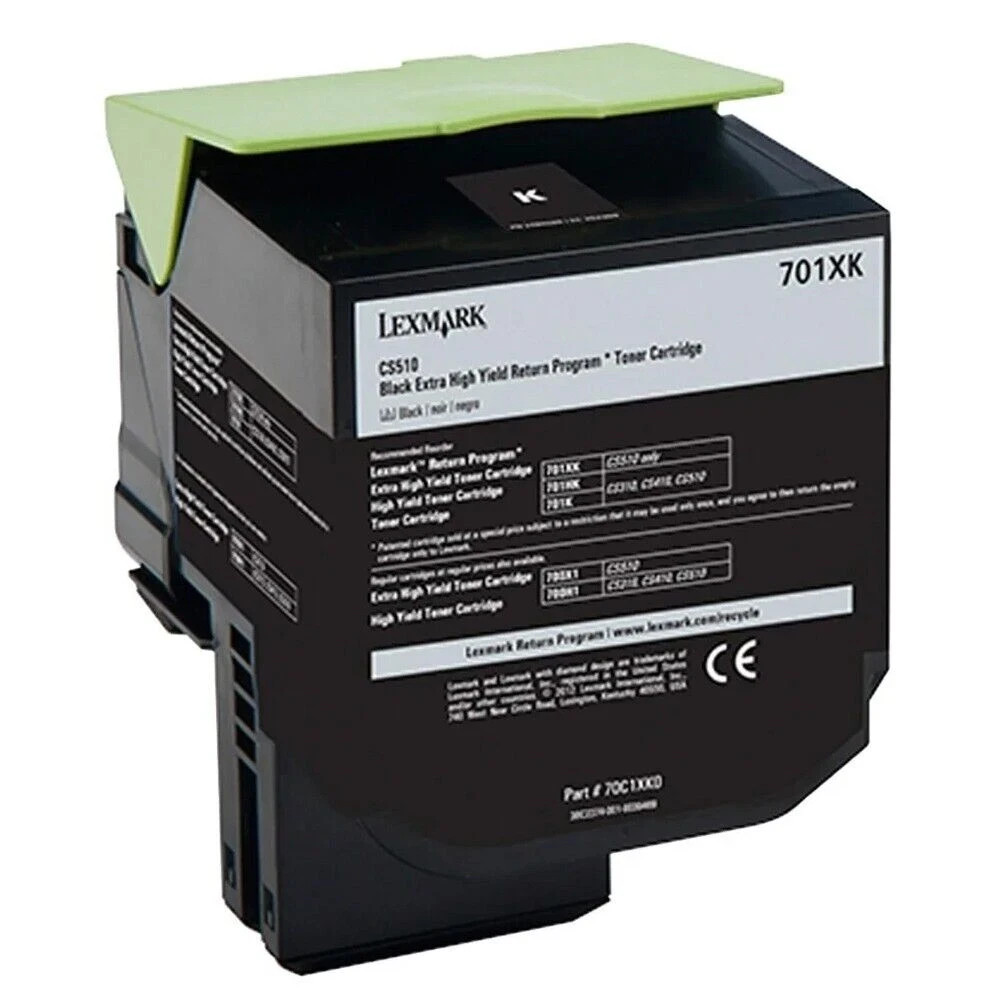Genuine Lexmark 70C1XK0 Black Extra High Yield Return Program Toner Cartridge