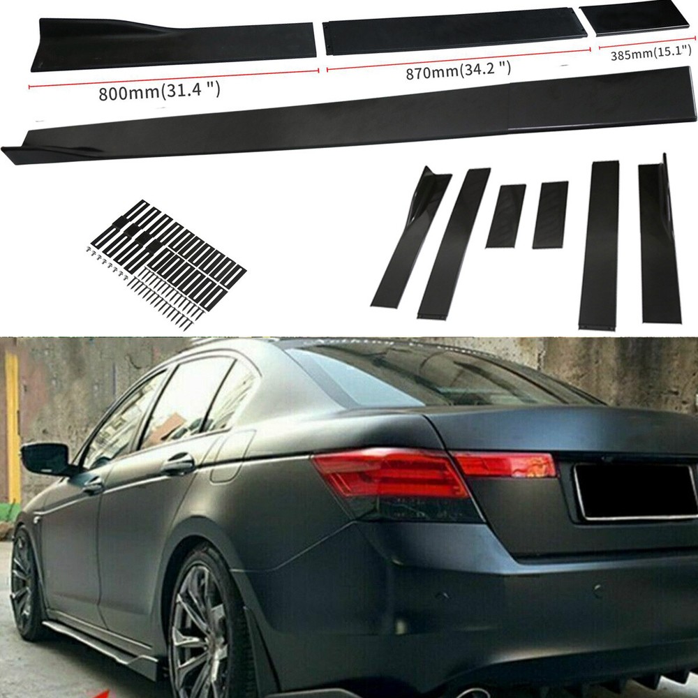 For Honda Accord Extension Rocker Panel Splitter Lip78.7