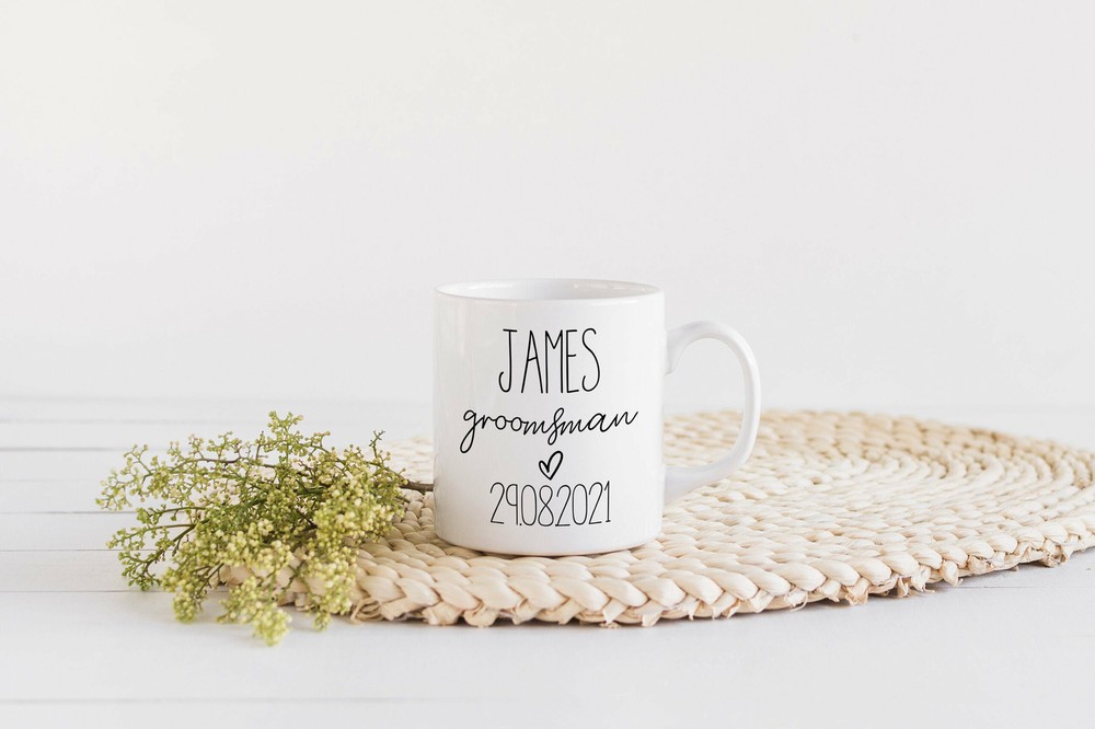 Groomsman Mug Personalised Groomsmen Gift Groomsmen Mugs Custom Wedding Favour