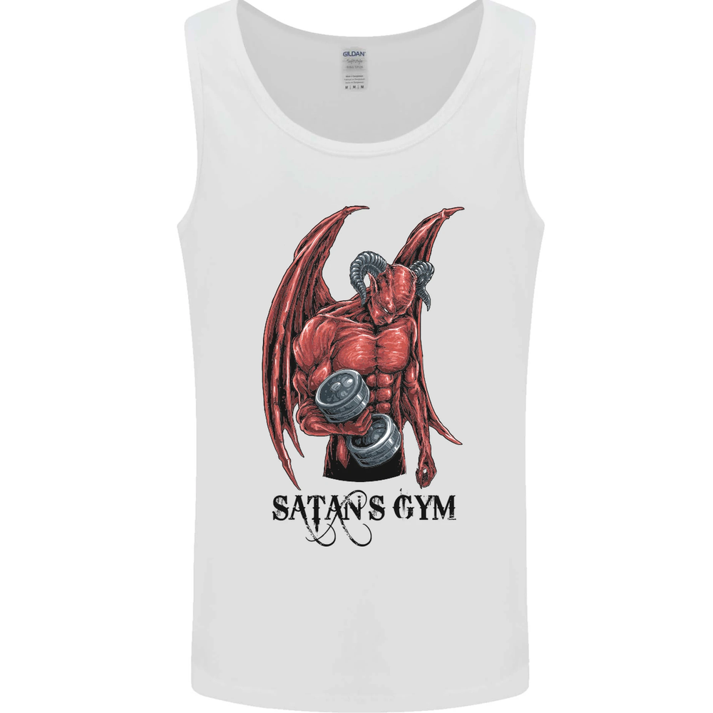 Satans Gym Bodybuilding Training Top Mens Vest Tank Top