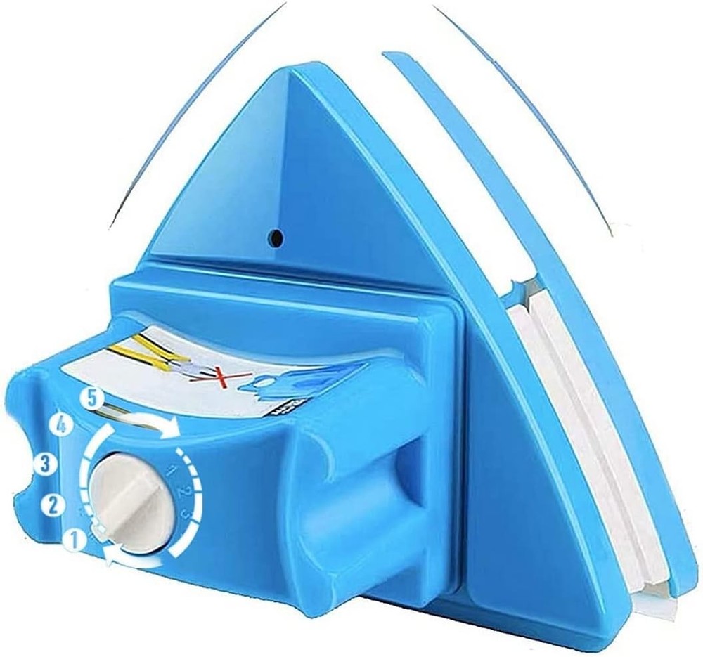 Double-sided Window Cleaner Glass Wiper Magnetic Cleaning Tools, 5-Gears Adjusta