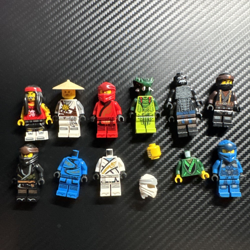 LEGO Ninjago Minifigure Bundle Mixed Lot Ninja Figures & Enemies