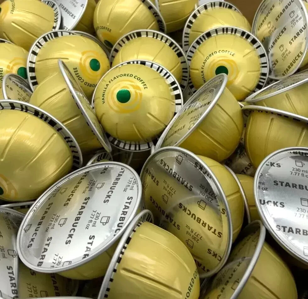 Starbucks by Nespresso Vertuo Creamy Vanilla Coffee 32 Capsules BB 2025