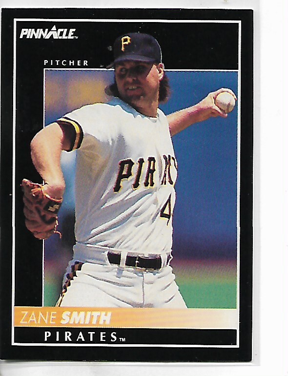 1992 Pinnacle Series 1 Zane Smith Card # 237