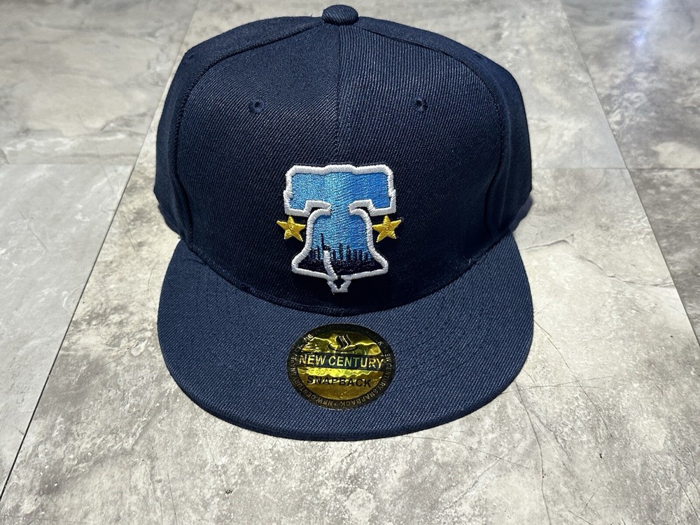 NWT Philadelphia Phillies New Century Blue City Connect Hat. Cap