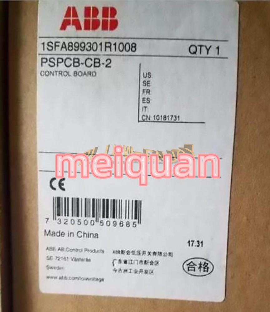 new ABB soft start control board PSPCB-CB-2 1SFA899301R1008 Quick Delivery！