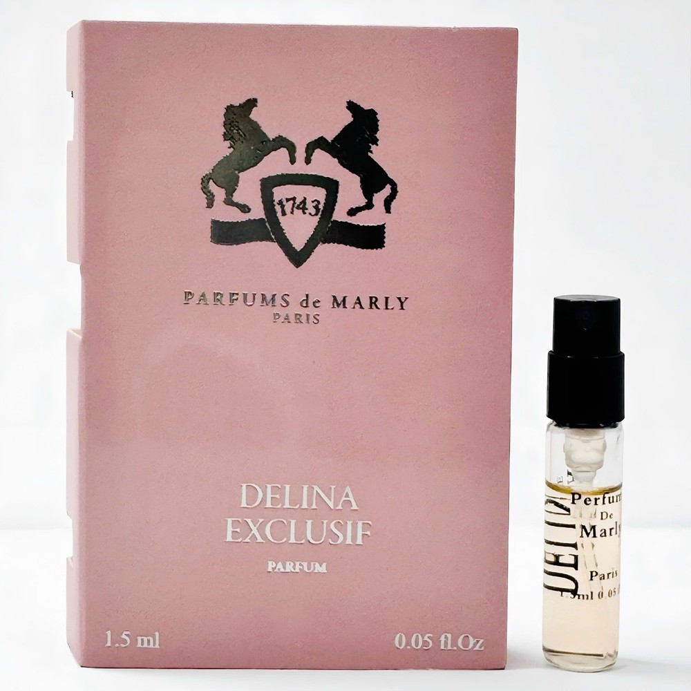 DELINA EXCLUSIF Parfums de Marly Eau De Parfum Sample Vial Spray 1.5ml / 0.05oz