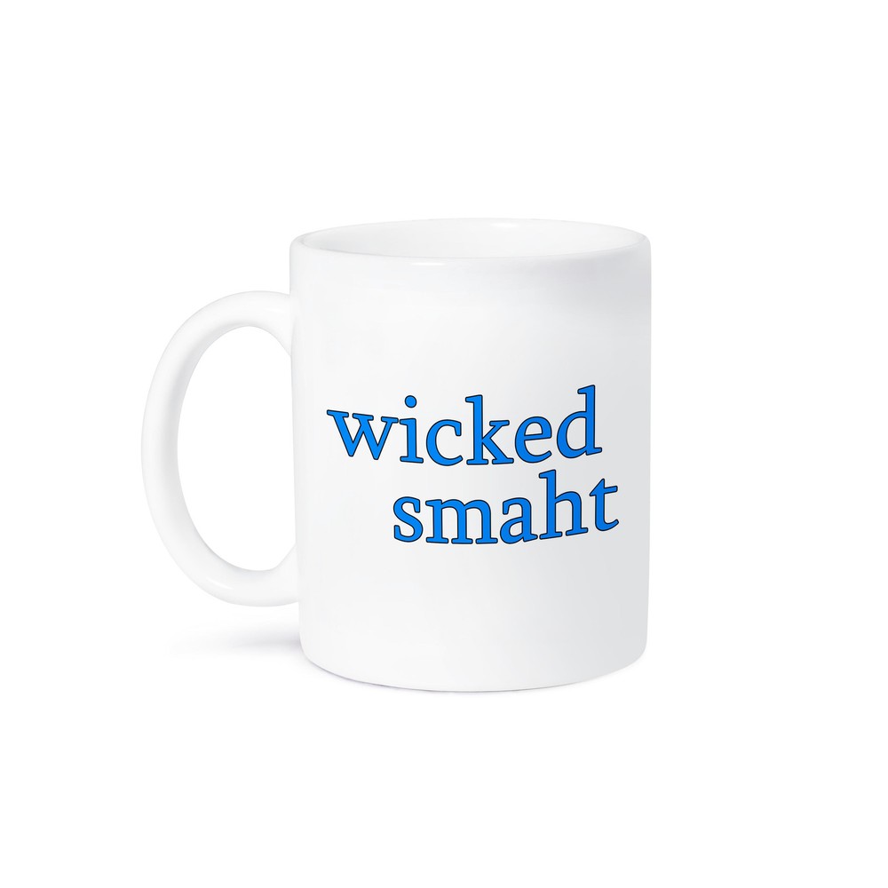 3dRose, Wicked Smaht. Blue., Mug