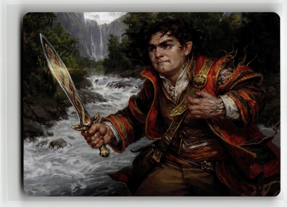 FRODO BAGGINS ART CARD (16/81) Tales of Middle-Earth #16 ALTR(NM+)(MTG)