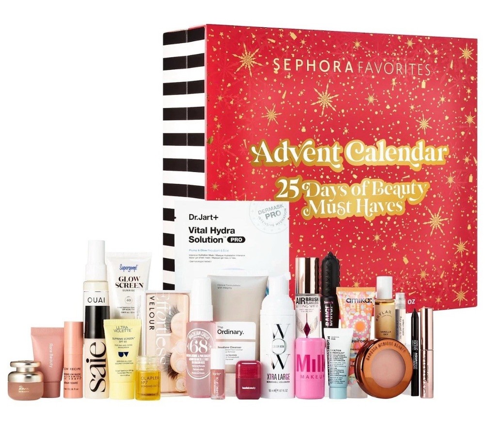 2025 Sephora Favorites Advent Calendar 25 Days of Beauty Holiday LIMITED EDITION