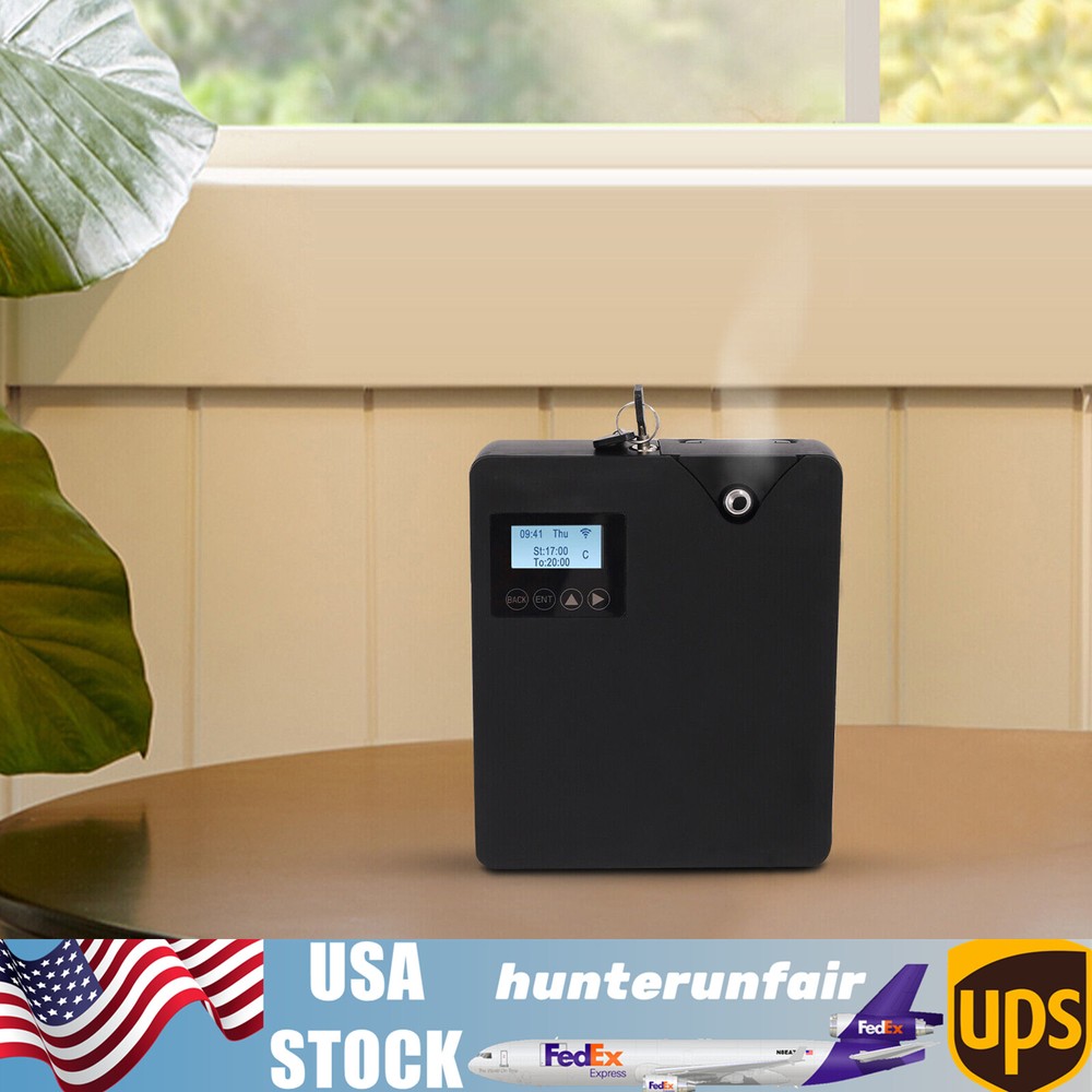 300ml Smart Essential Oil Diffuser for Large Rooms Waterless Aromatherapy