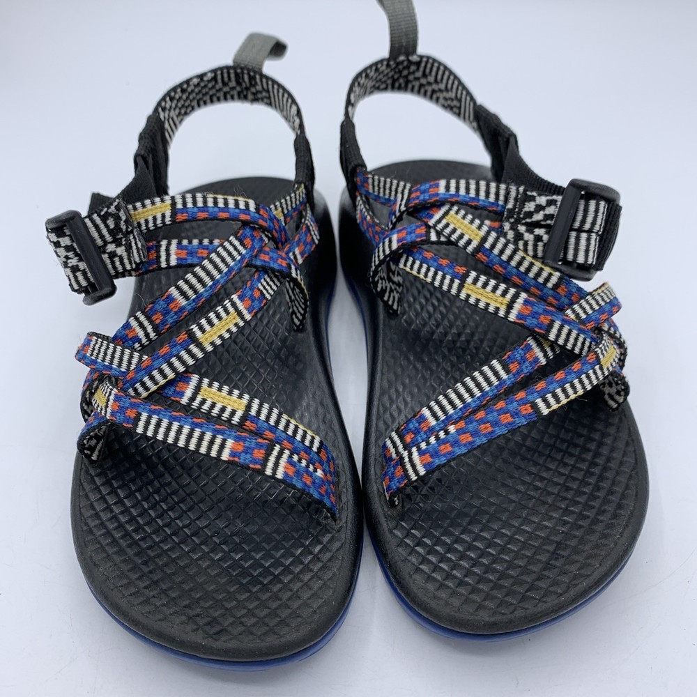 Chaco ZX1 Ecotread Youth Hiking Sandals in Cerulean Blue