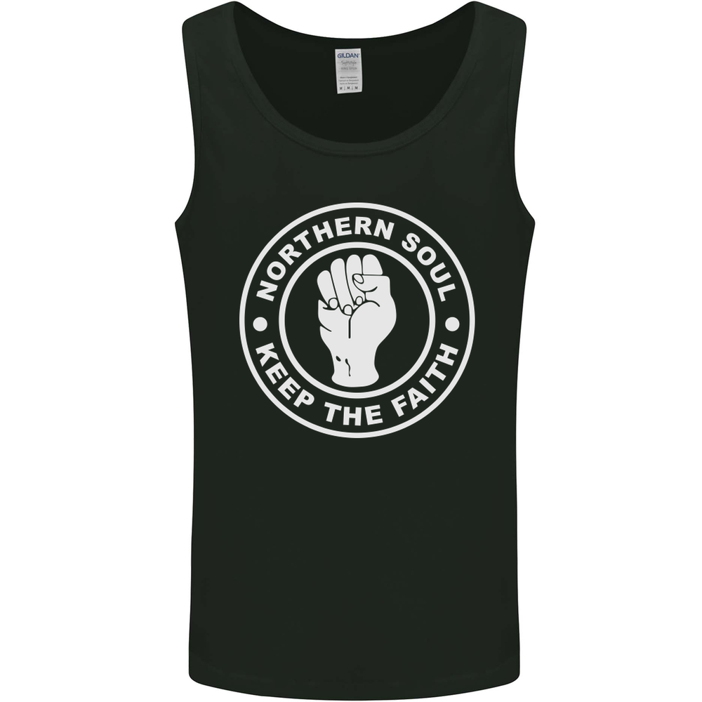 Northern Soul Keeping the Faith Dancing Mens Vest Tank Top