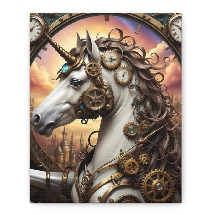 Eco-Conscious Matte Fantasy Wall Art for Modern Home Decor  