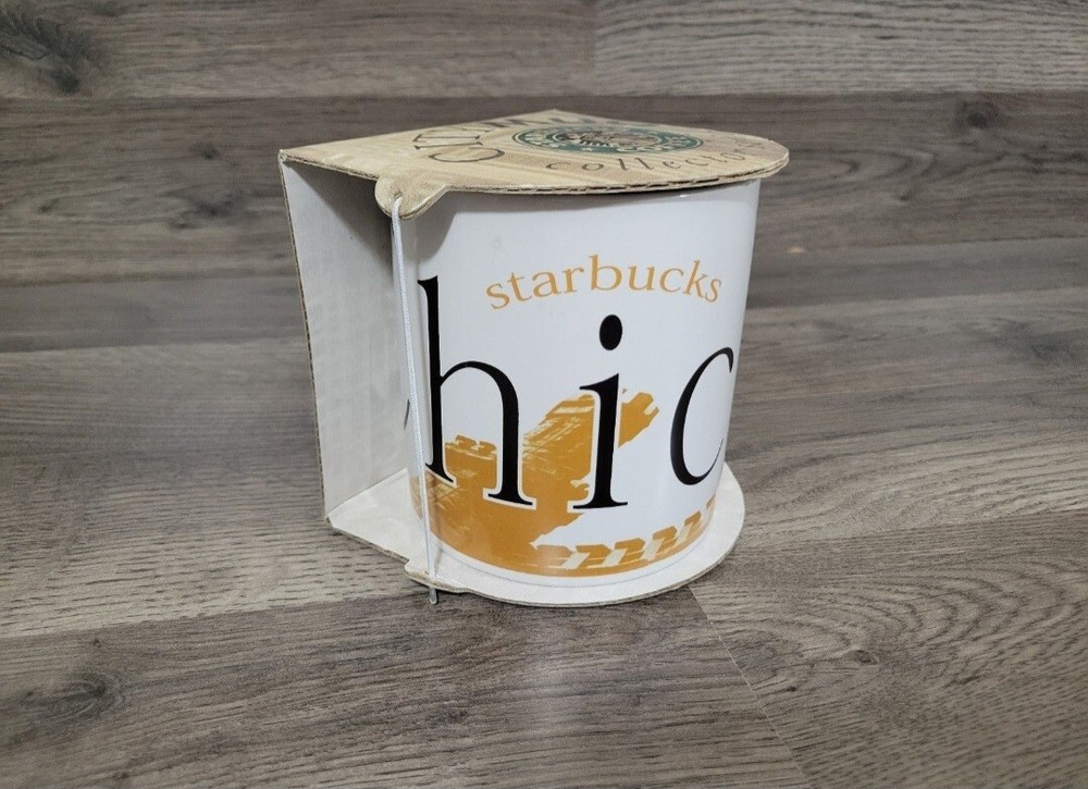 Starbucks 1994 Chicago City Mug 20oz Vintage Oversized Coffee Cup