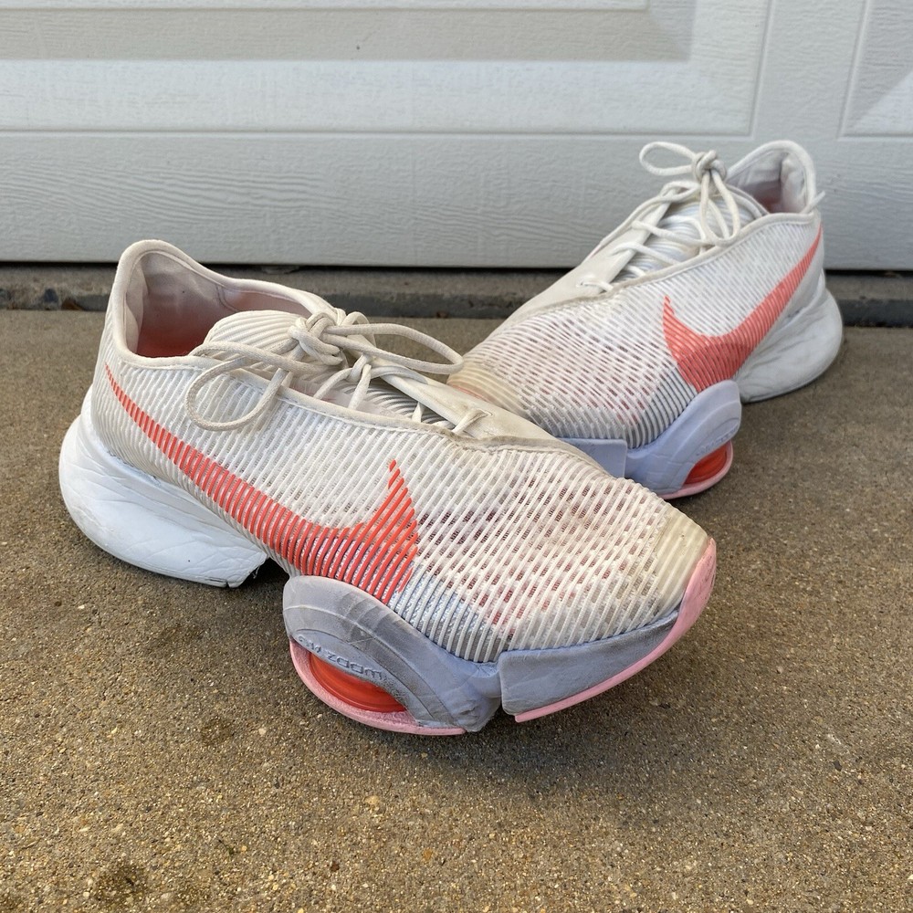 Nike Air Zoom Superrep 2 Summit Womens Sz 9 Running Shoes White Pink CU5925-100