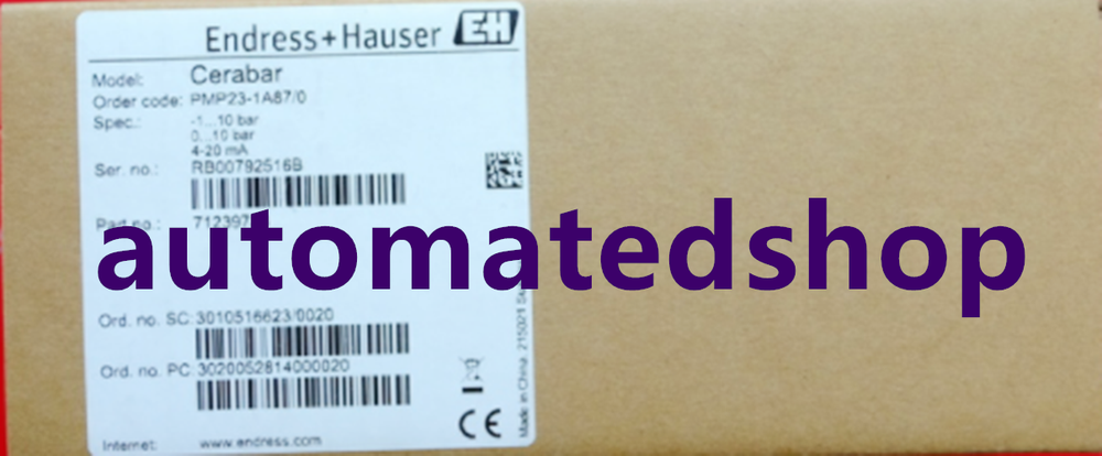 E+H PMP23-AA1U1PB3CJ New Pressure Sensor Cerabar