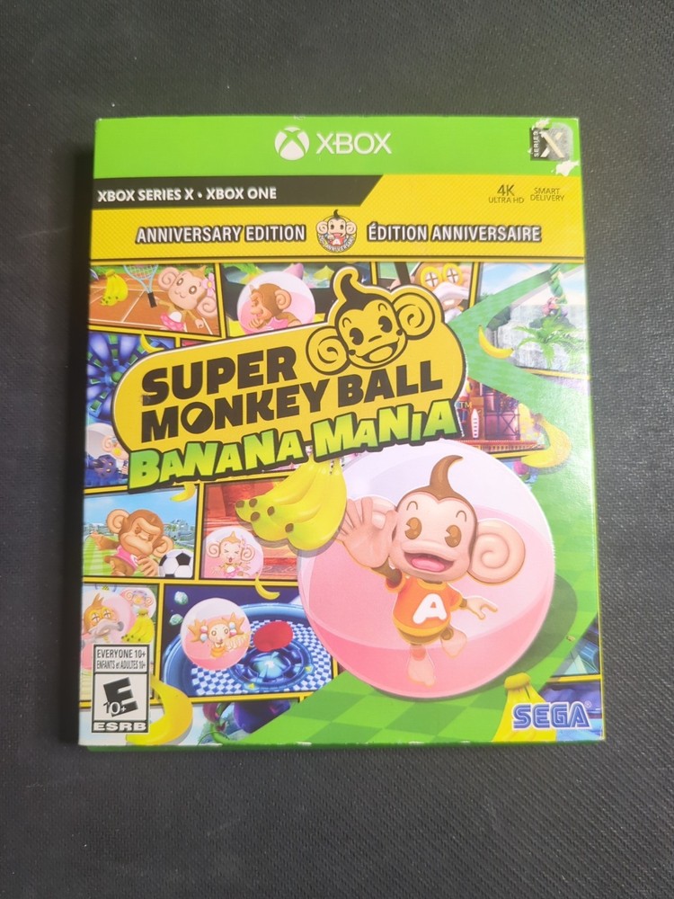 Super Monkey Ball Banana Mania Anniversary Edition (Xbox Series X) CIB - Tested