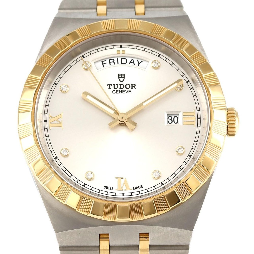 Tudor Royal M28603-0002 Automatic Stainless Steel & Yellow Gold Watch 2600067973606