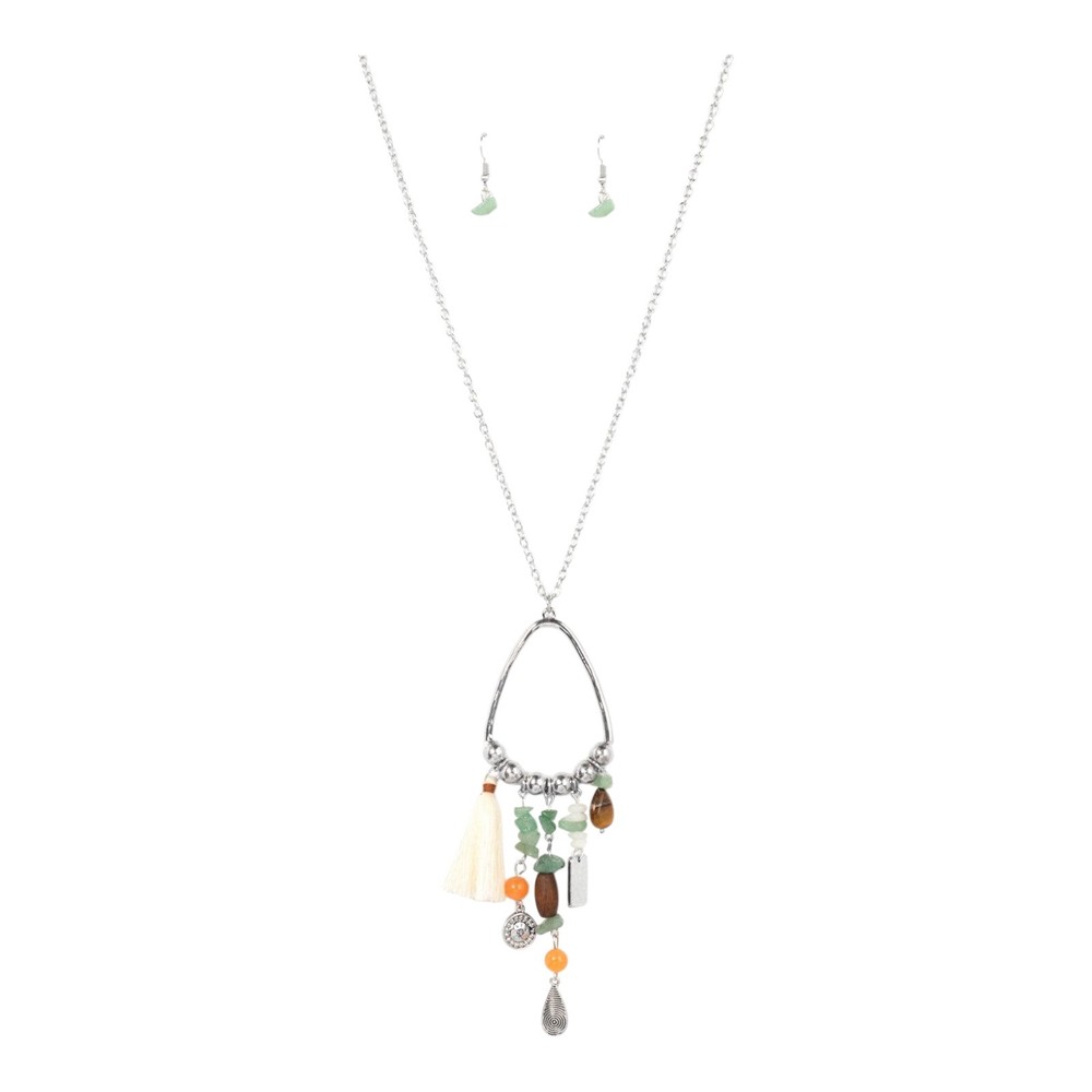 Paparazzi jewelry Listen to Your Soul Necklace Earrings Set NWT