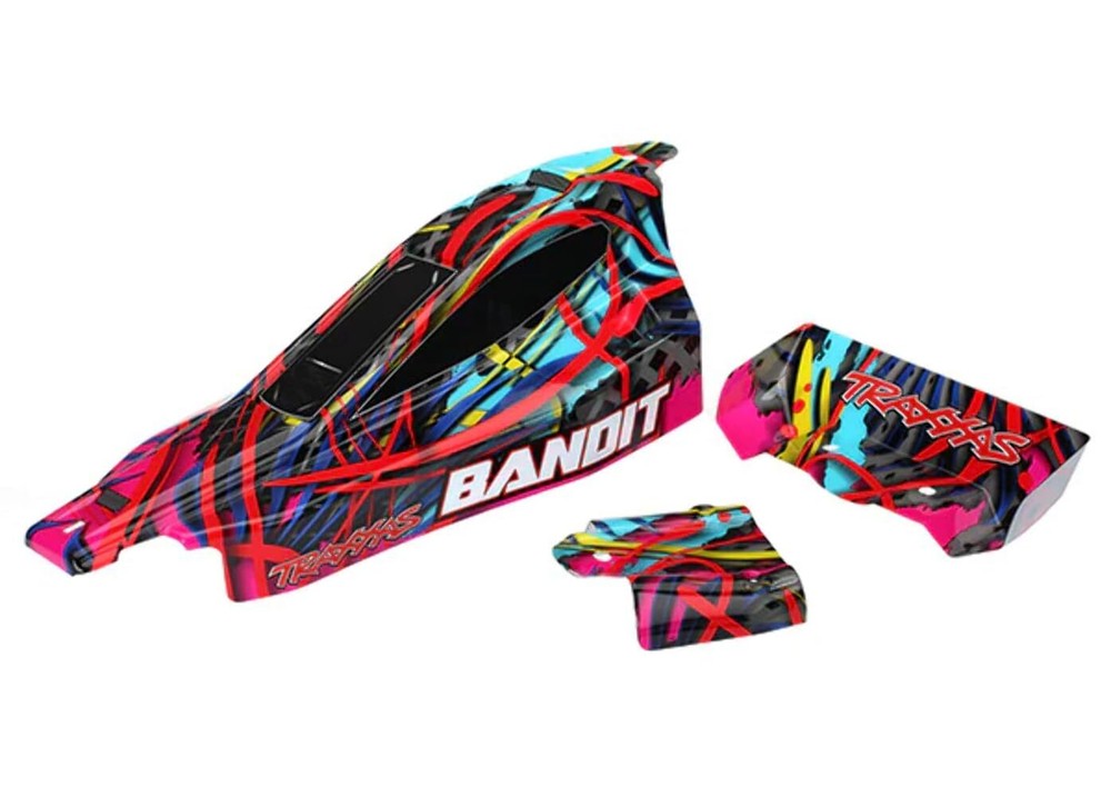 Traxxas Body Bandit Hawaiian GFX Painted w Decals
