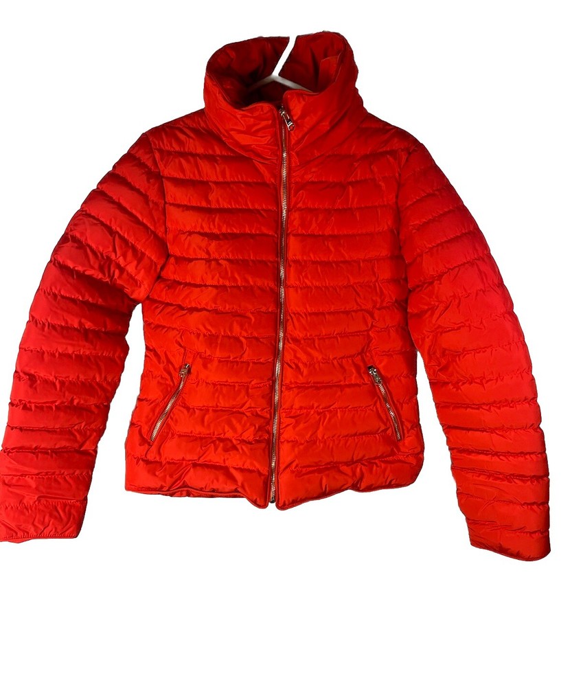 TOKYO LAUNDRY Outfitters LADIES Orange PADDED JACKET SIZE 10