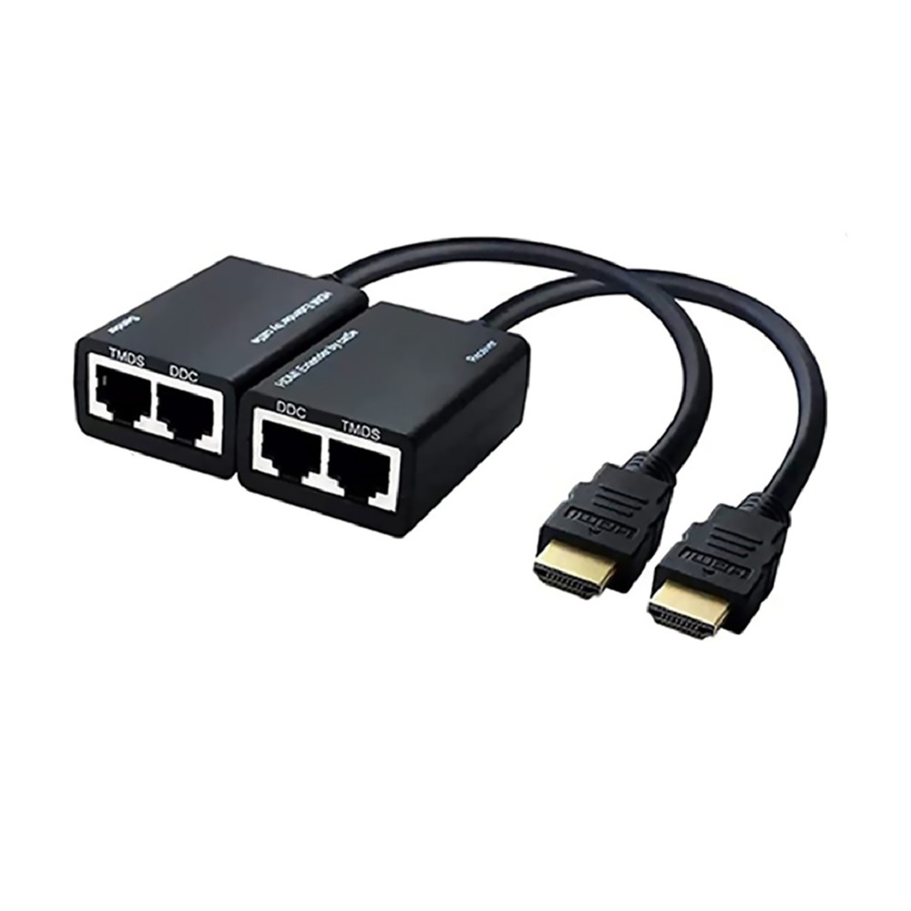 HDMI Extender Over Cat5e/Cat6 Cable for 1080P HD Video Signal Transmission