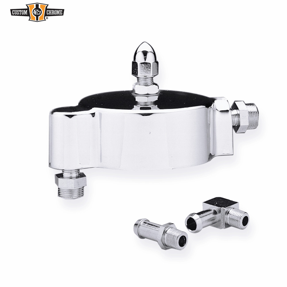 Chrome Spin-on Oil Filter Adaptor Kit Fits For Harley Big Twin Sportster Softail