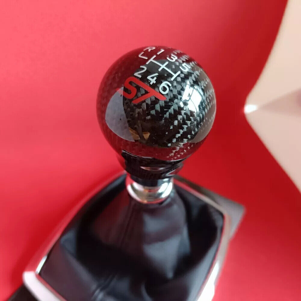 High-Performance Carbon Fiber Shift Knob for Ford Focus, Fiesta ST EcoBoost MK3-MK8