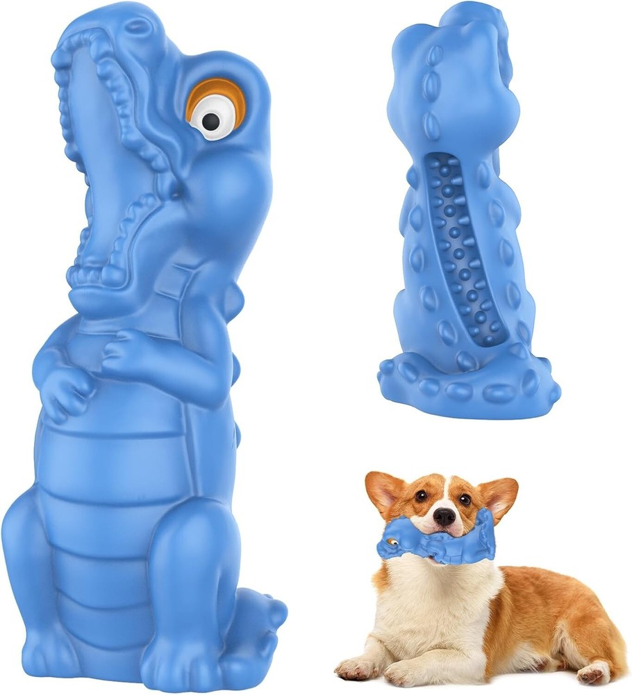 Dog Chew Toys for Aggressive Chewers - Healthy Milk Flavored, Durable Tough Dog