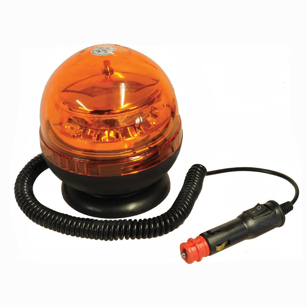 S.114414 LED Beacon - Single Flash, Double Flash, Rotating, Magnetic, 12/24V