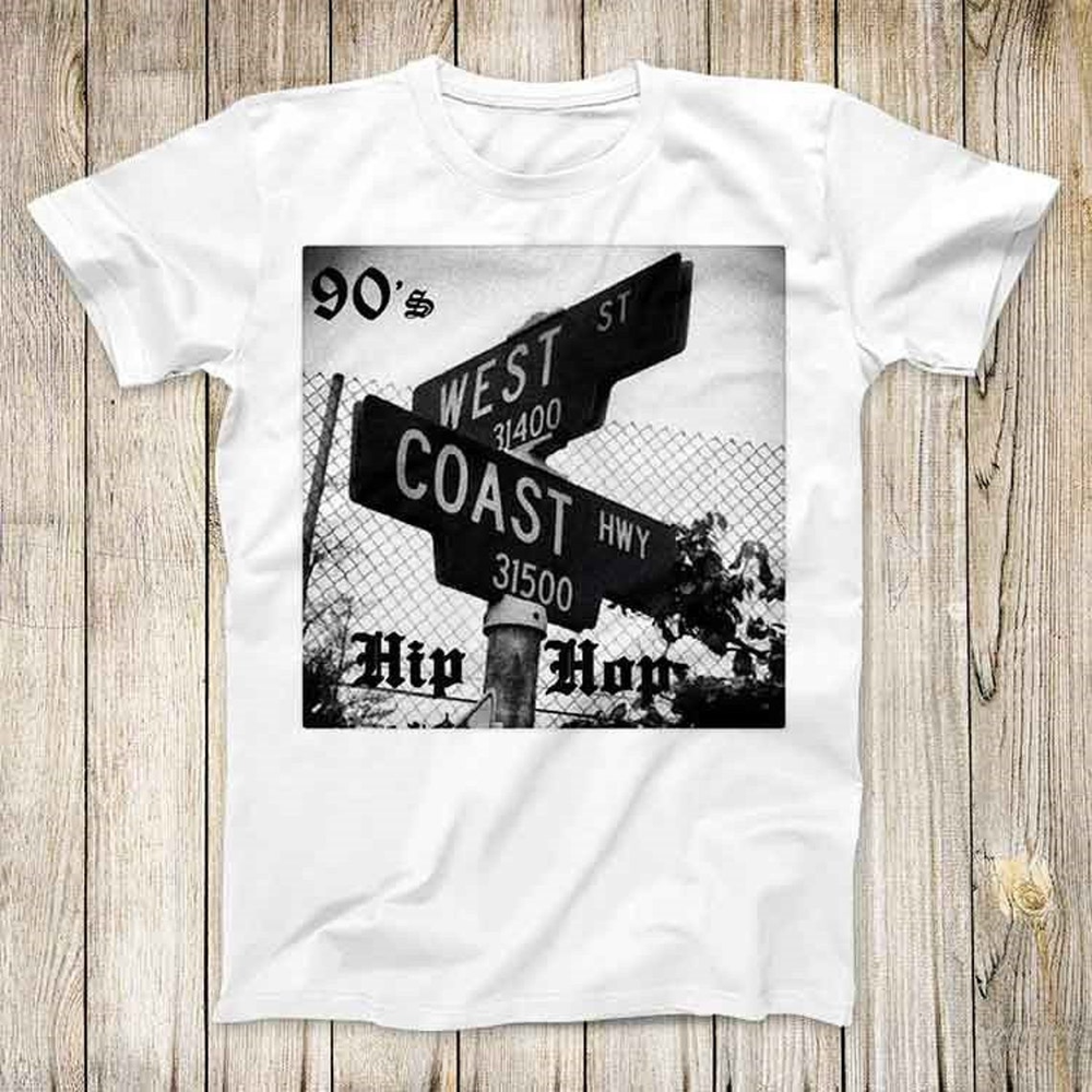 West Coast California Gangsta Rap Hip Hop Unisex T-Shirt