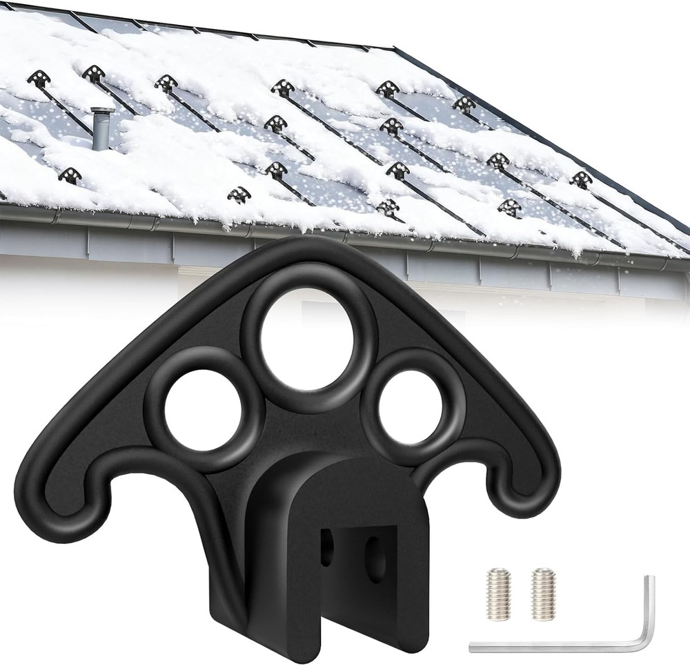 52 Pcs Snow Guards for Metal Roofs Plastic Roof Ice Guard Metal Roof Snow Guards