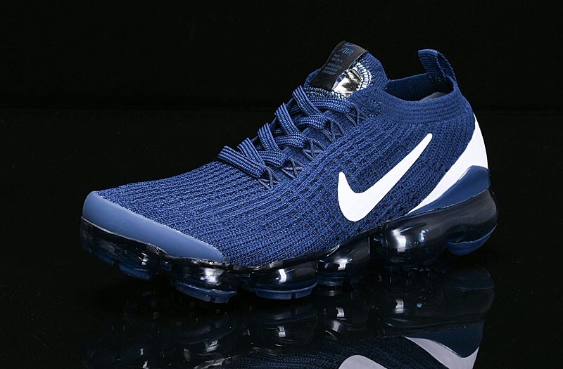 Nike Air VaporMax Flyknit 3 Blue/White Men's Shoes
