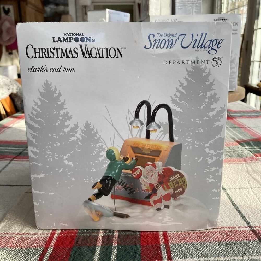 Department 56 National Lampoon's Christmas Vacation Clarks End Run NEW