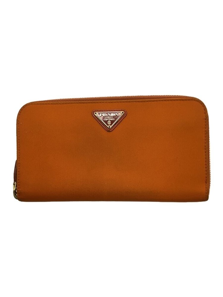 Prada ORN plain long wallet for women