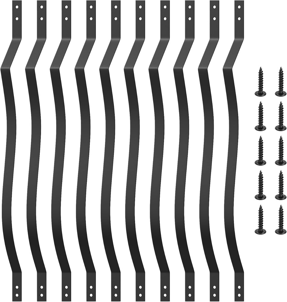 Akenow 26-Pack 36-Inch Heavy Duty Metal Deck Balusters Spindles 1-Inch Thick