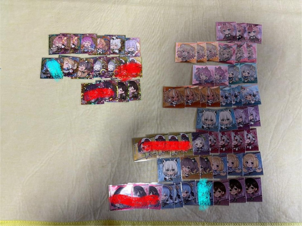 Hololive Itajaga Sticker Set Sold Individually