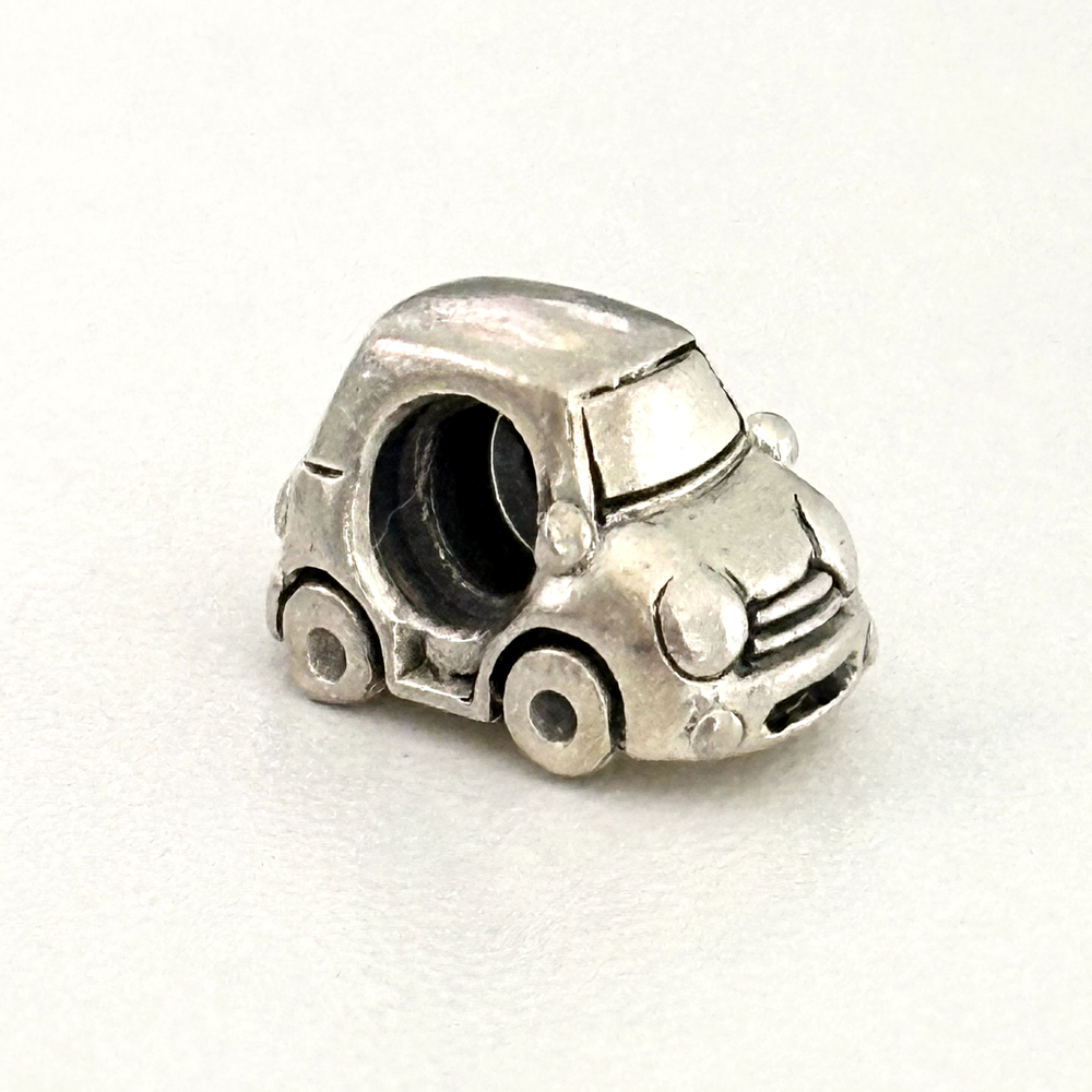 925 Sterling Silver Mini Car Vehicle Bead Charm