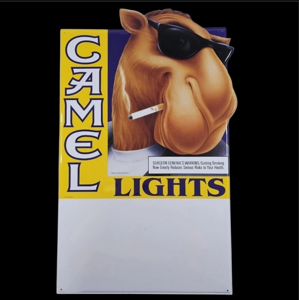 Vintage Joe Camel Metal Sign 27