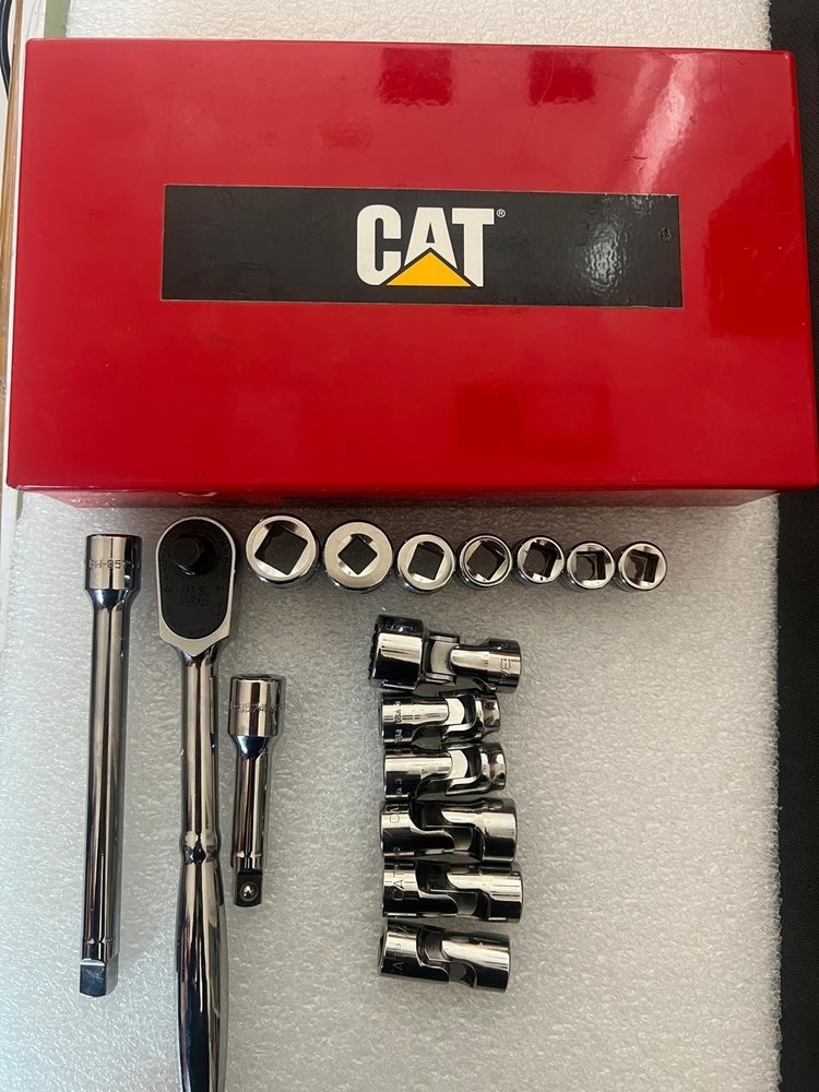 A SET OF 13 Socket & Square Drive Ratchet & Square Drive Extension