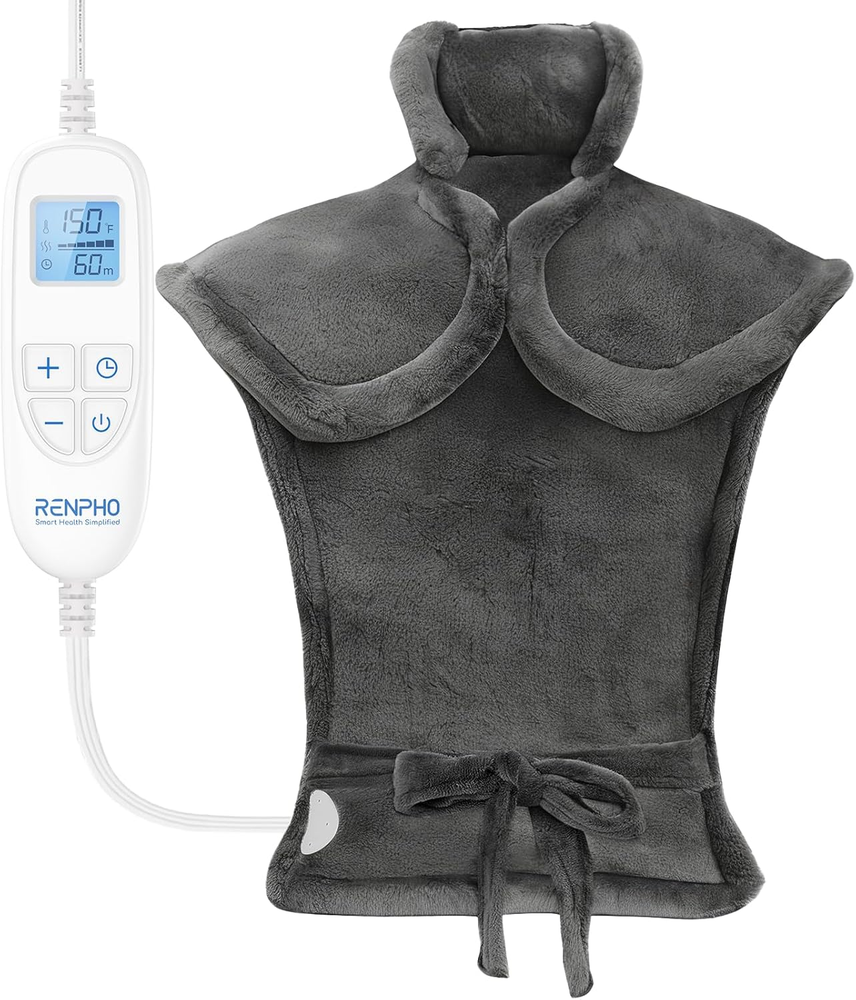 Heating Pad for Back Pain Relief - Perfect Mothers Day or Birthday Gift for Mom-image