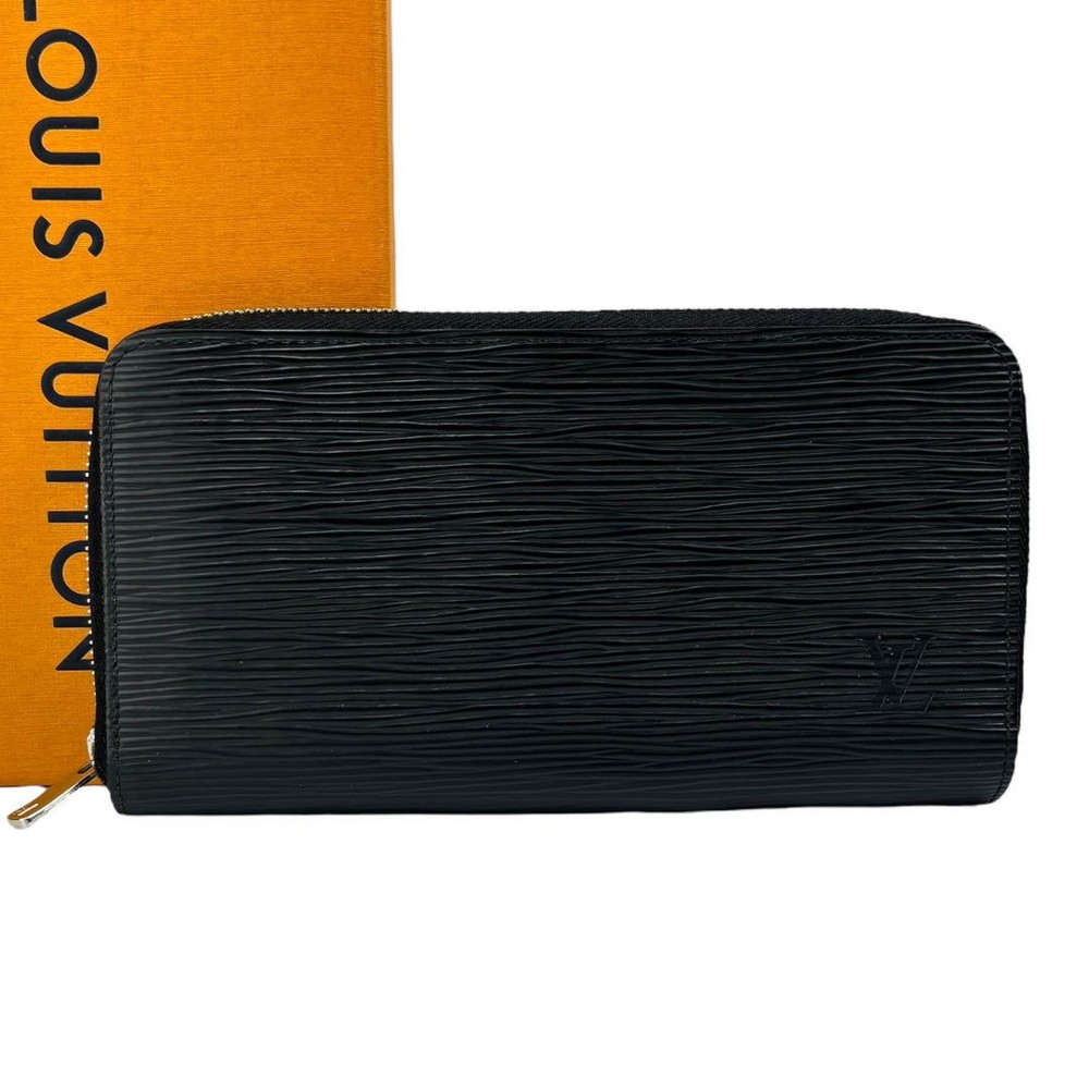 Louis Vuitton Epi Zippy Long Wallet Genuine Leather Pre-Owned Authentic