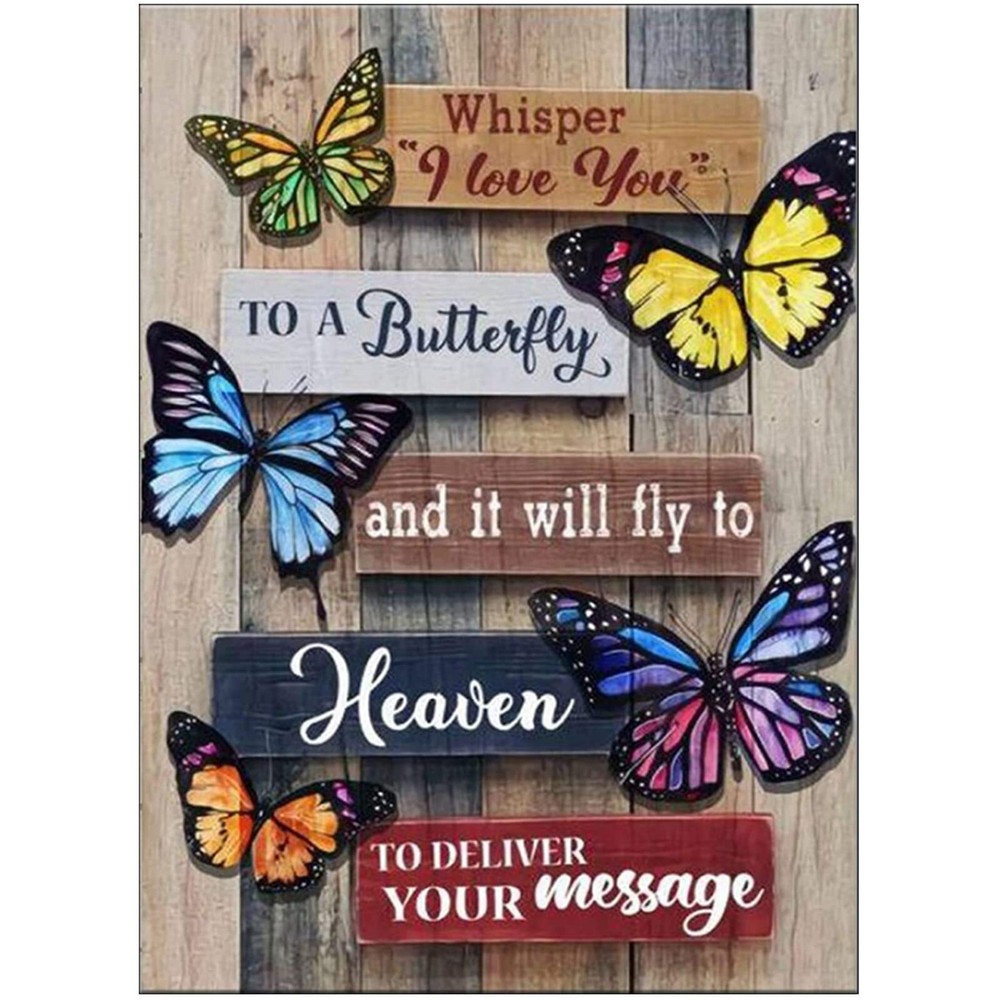 KTHOFCY 5D DIY Diamond Painting Kits for Adults Kids Mushroom Butterfly Full ...