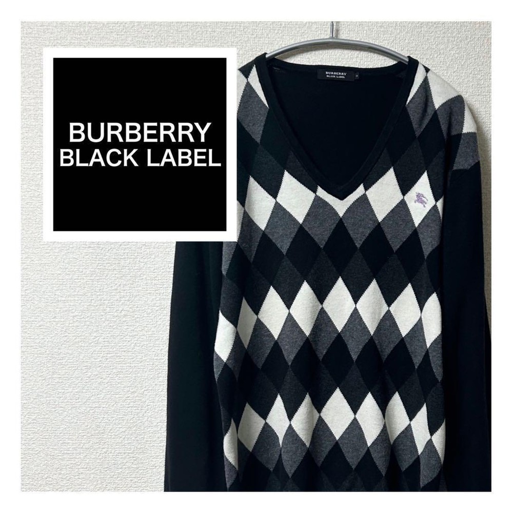 Burberry knit sweater Men's Fashion from Japan